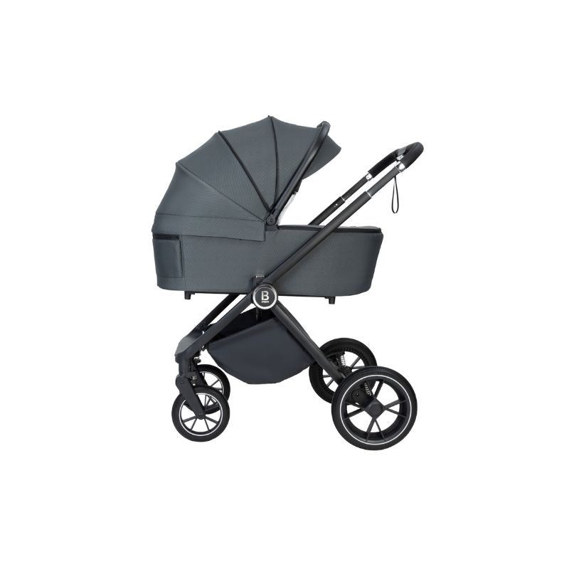 Dark Slate Gray BABYMORE KAI TRAVEL SYSTEM COCO WITH BASE – FOREST GRAY