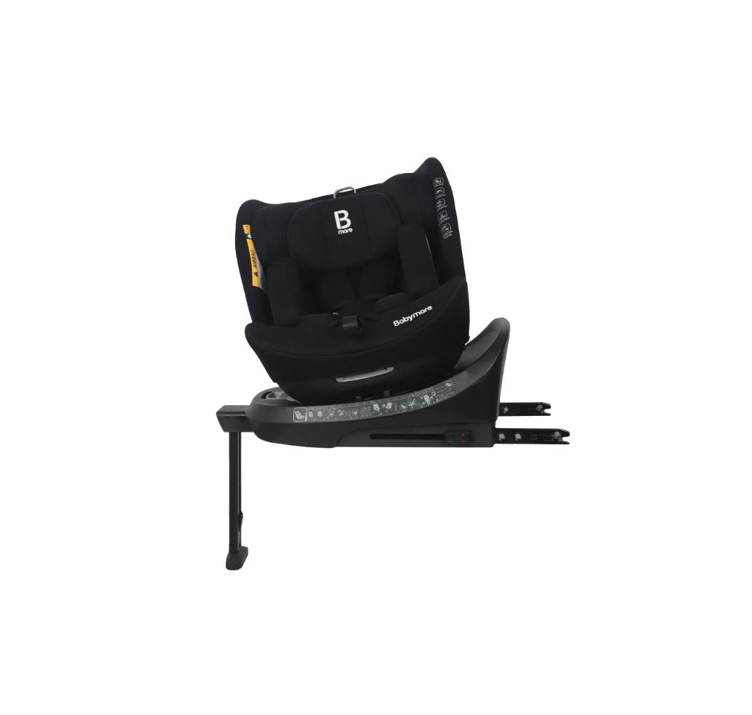 Babymore Shea 360° i-Size Car Seat (40–150cm) | Birth to 12 Years | ISOFIX Rotating Car Seat