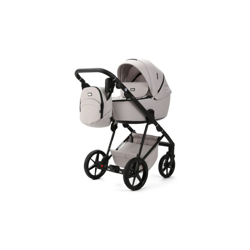 Gray MEE-GO MILANO EVO 2 IN 1 PRAM & PUSHCHAIR - BUISCUIT