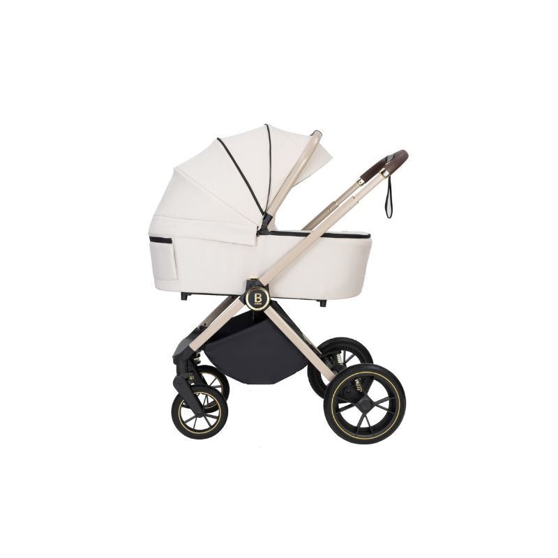 Light Gray BABYMORE KAI TRAVEL SYSTEM COCO WITH BASE – SANDSTONE