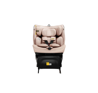 Jovikids Ranger 2 - i-Size 360° Rotating Car Seat with Canopy – 40-150cm All-in-One + ISOFIX Rosewood