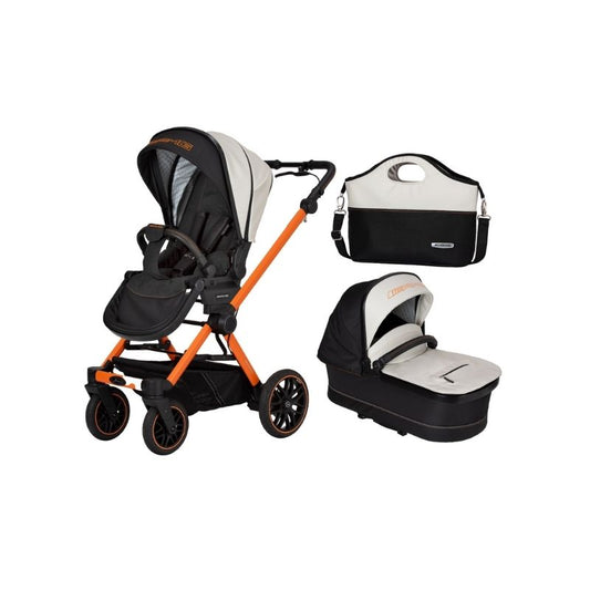 Mercedes AMG GT² Pram & Pushchair Bundle by Hartan - Magma beam