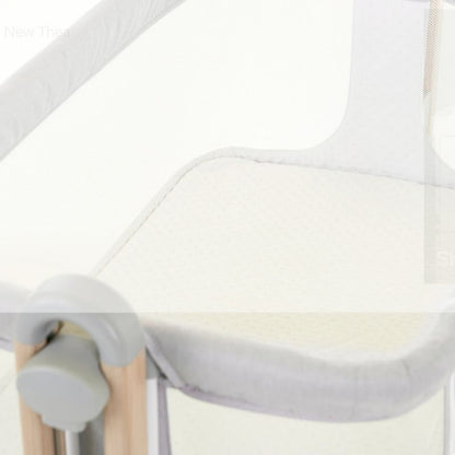 OBaby Cloud Bedside Crib - Grey