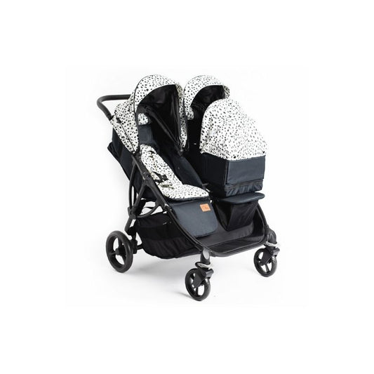 Roma Pram Gemini Double Stroller - Dalmatian
