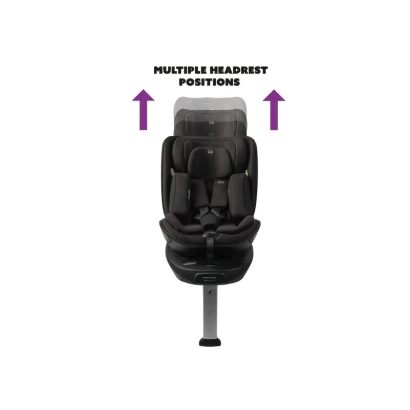 Bababing - Hera Verto Next Stage 360 Spin Car Seat 0 - 4 Years - Black