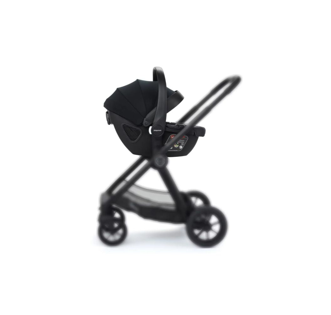 Babymore Coco i-Size Baby Car Seat (40–87cm) | Birth to 15 Months | R129 Infant Car Seat - Black