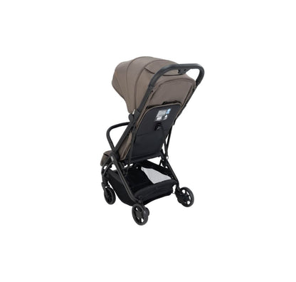Babymore Yara Compact Stroller | Lightweight Cabin-Friendly Pushchair | Birth to 22kg | Chocolate