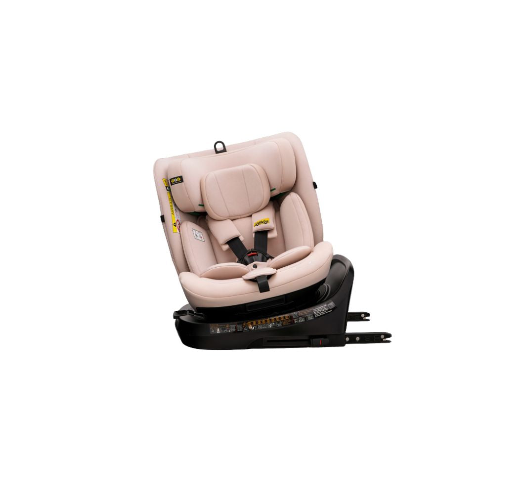 Jovikids Ranger TT - i-Size 360° Rotating Car Seat (40-150 cm) All-in-One ISOFIX & Top Tether Car Seat - Rosewood