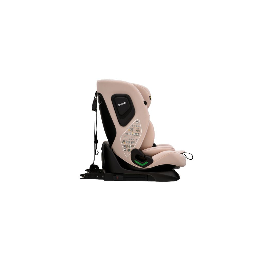 Jovikids CiCI TT i-Size Car Seat (76-150 cm), ECE R129 15 Months-12 Years - Rosewood