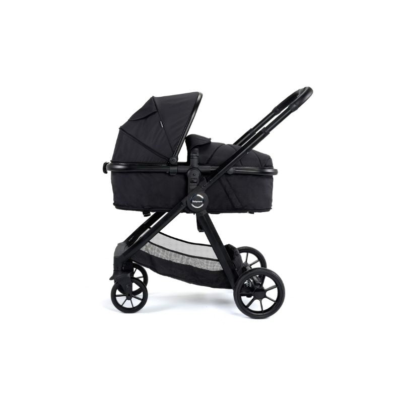 Dark Slate Gray BABYMORE MIMI 2 IN 1 MIMI PRAM & PUSHCHAIR - BLACK