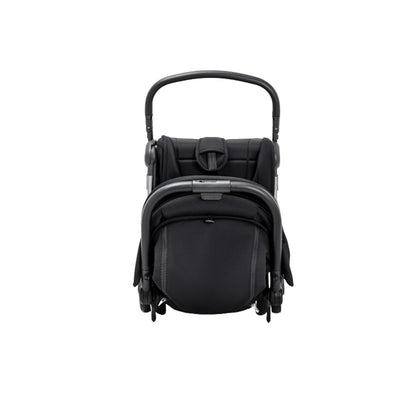 JoviKids Ayla Compact Travel Stroller | Auto Fold Lightweight Pushchair | Cabin-Friendly | Birth to 22kg - Urban Black