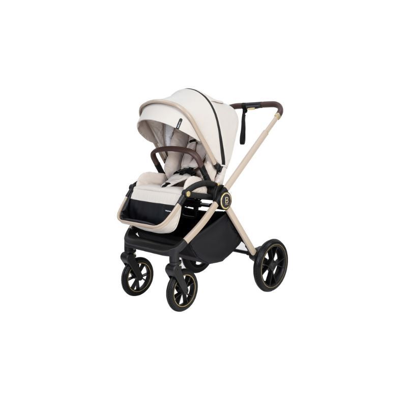 Light Gray BABYMORE KAI TRAVEL SYSTEM COCO WITH BASE – SANDSTONE