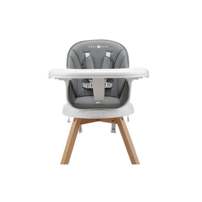 Cozy N Safe Eden 360 Highchair | 5-in-1 Swivel High Chair
