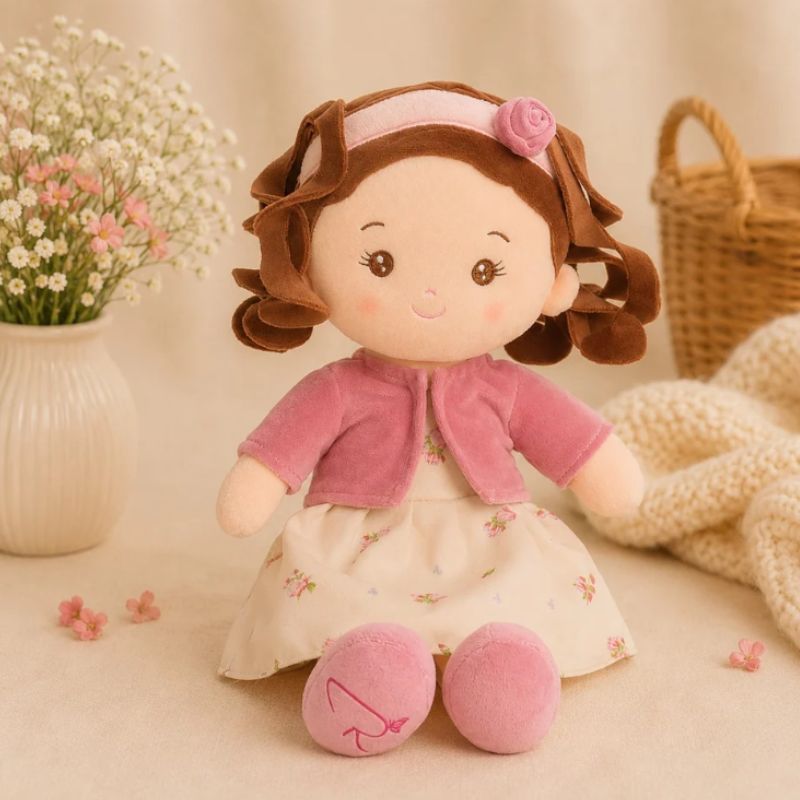 Roma Darcie Rag Doll 40cm | Soft Baby Doll From Birth