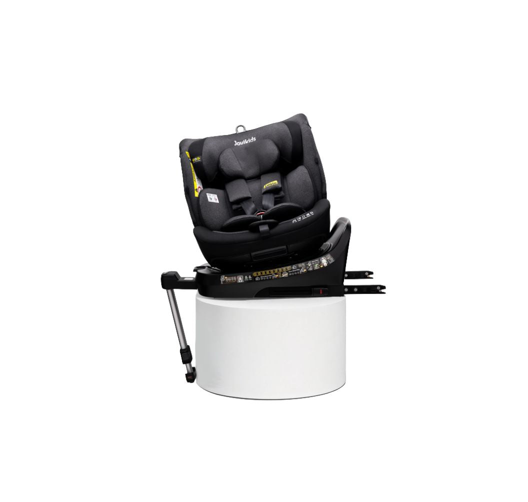 Jovikids Ranger 2 i-Size 360° Rotating Car Seat with Canopy – 40-150cm All-in-One ISOFIX Car Seat