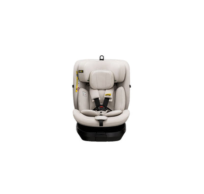 Jovikids Ranger TT - i-Size 360° Rotating Car Seat (40-150 cm) All-in-One ISOFIX & Top Tether Car Seat - Milkstone