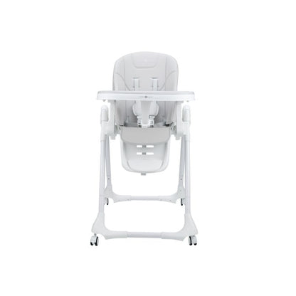 Cozy N Safe Avon Foldable Highchair | Adjustable Baby High Chair | 6–36 Months - Grey + White