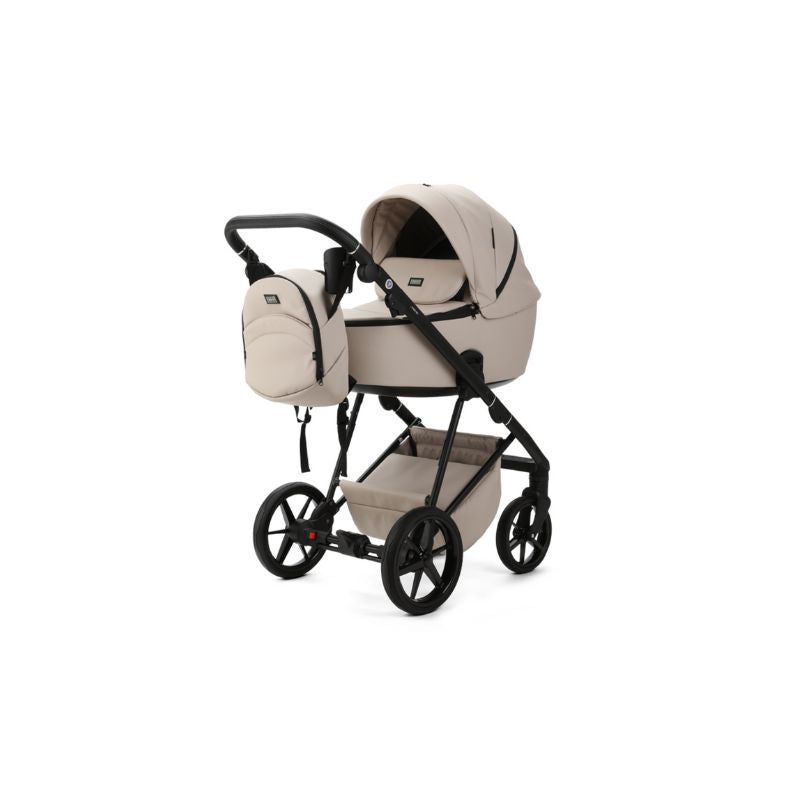 Dark Gray MEE-GO MILANO EVO 2 IN 1 PRAM & PUSHCHAIR - SAHARA