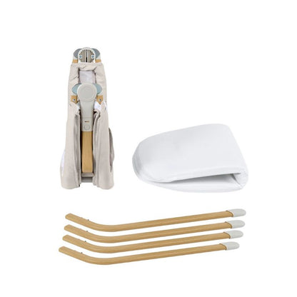 Babymore Air Motion Gliding Crib - Cream