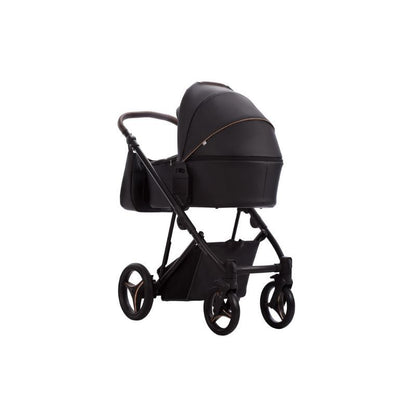 Dark Slate Gray BEBETTO FLAVIO ROYAL PRO 2 in 1 PRAM & PUSHCHAIR - BLACK 06