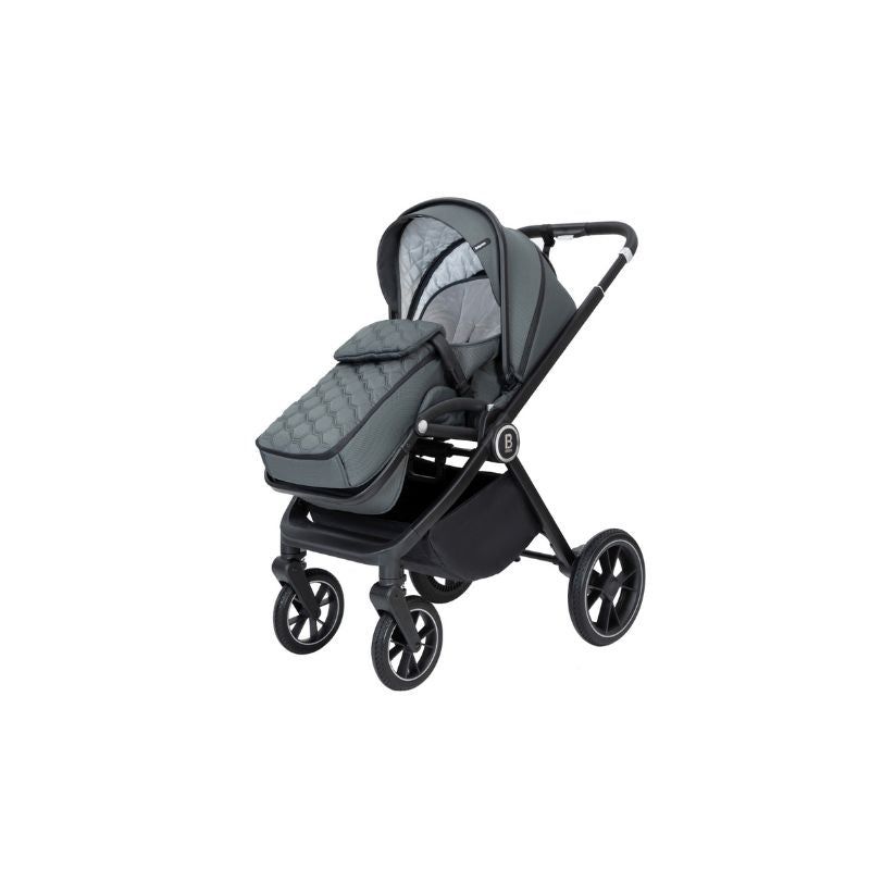 Dark Slate Gray BABYMORE KAI TRAVEL SYSTEM COCO WITH BASE – FOREST GRAY