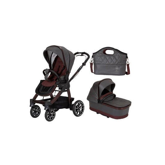 Mercedes Avantgarde All-Terrain GTR 3 in 1 Pram & Pushchair Bundle - Tourmaline