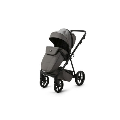 Dark Slate Gray MEE-GO MILANO EVO 2 IN 1 PRAM & PUSHCHAIR - SLATE GREY