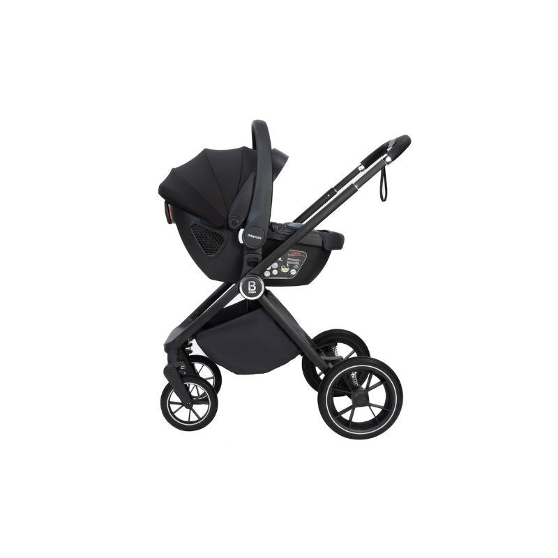 Dark Slate Gray BABYMORE KAI TRAVEL SYSTEM COCO WITH BASE – FOREST GRAY