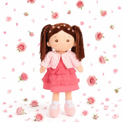 Roma Annie Rag Doll 40cm | Soft Baby Doll From Birth
