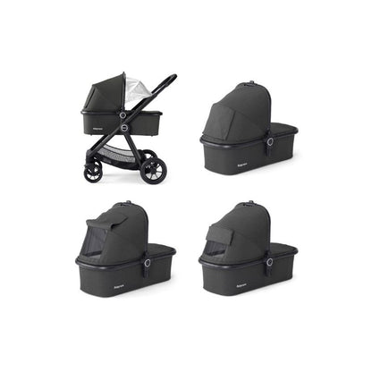 Babymore Memore V2 Travel System 13 Piece Coco with Base - Black