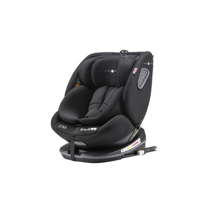 COZY N SAFE ETNA I-SIZA 360° ROTATION CAR SEAT - BLACK