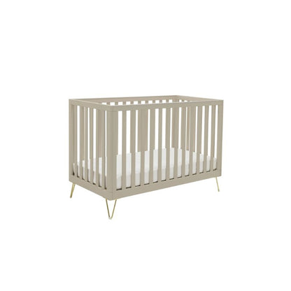 Babymore Kimi Cot Bed – Cashmere - Prime Baby Gear
