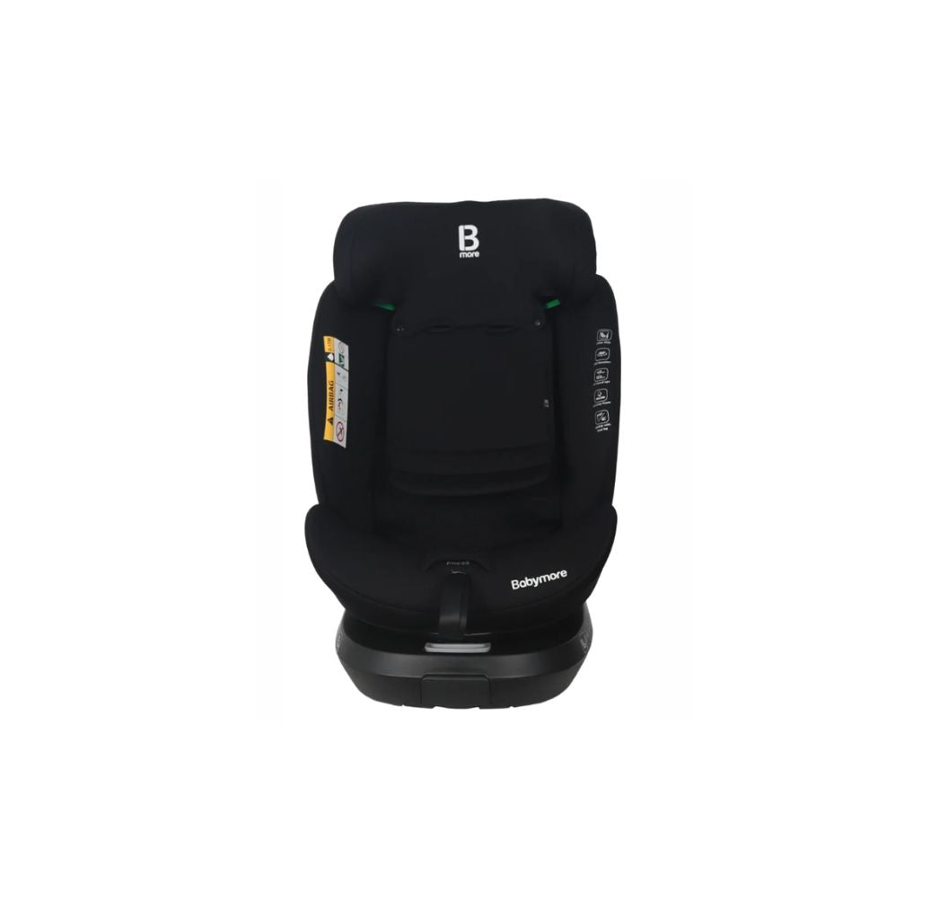 Babymore Shea 360° i-Size Car Seat (40–150cm) | Birth to 12 Years | ISOFIX Rotating Car Seat