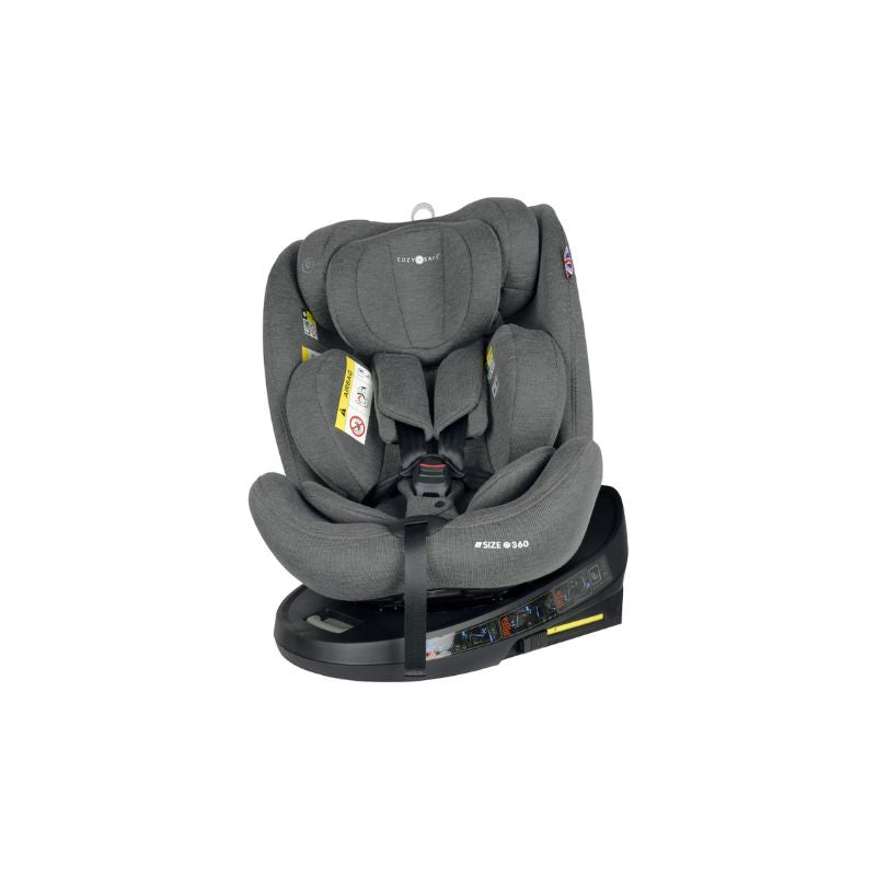 COZY N SAFE APOLLO I-SIZE CAR SEAT 360 - MOON GREY