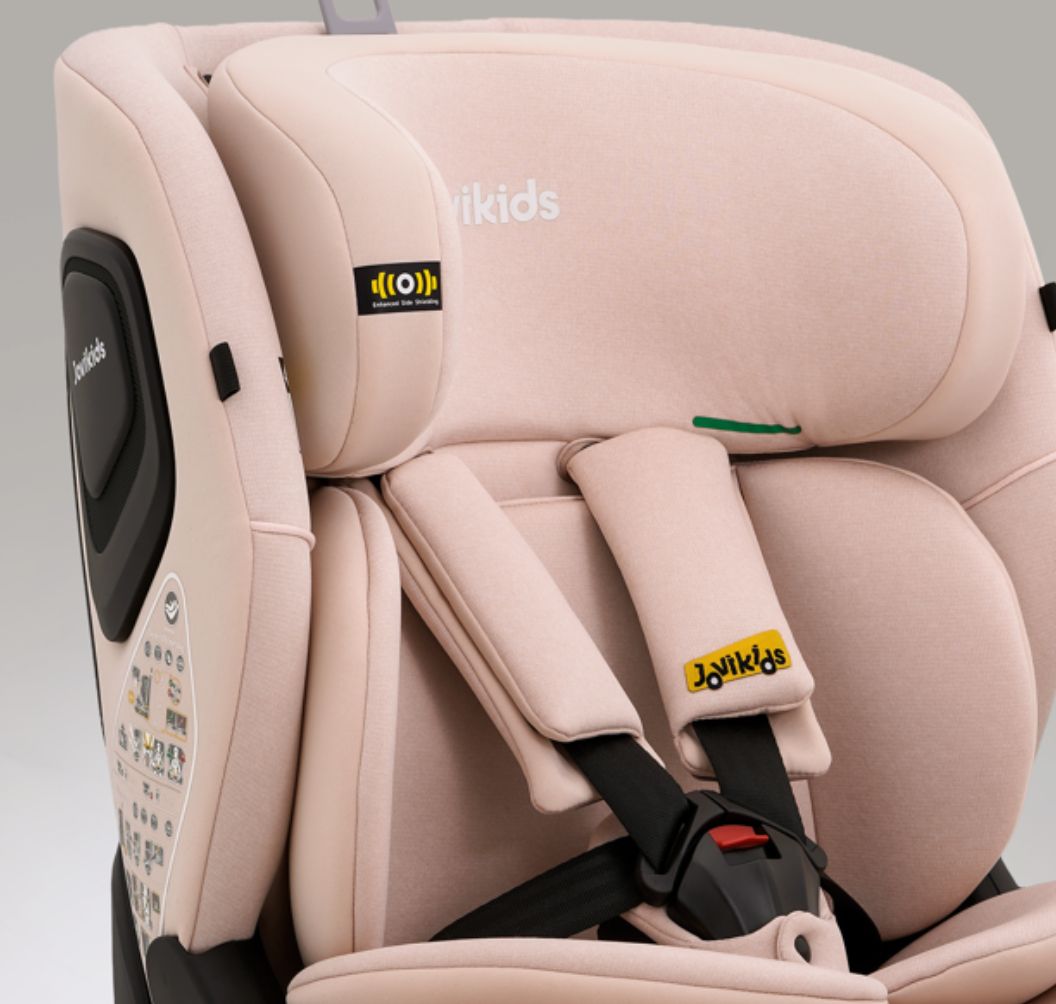 Jovikids CiCI TT i-Size Car Seat (76-150 cm), ECE R129 15 Months-12 Years - Rosewood