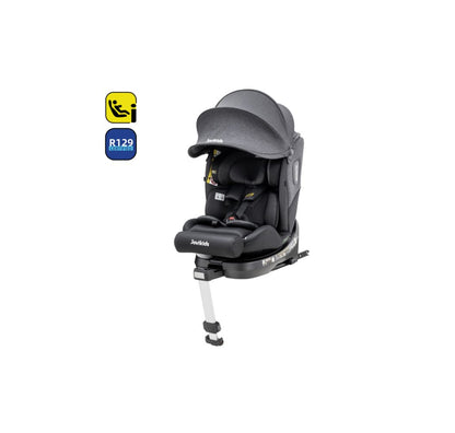 Jovikids Ranger 2 i-Size 360° Rotating Car Seat with Canopy – 40-150cm All-in-One ISOFIX Car Seat