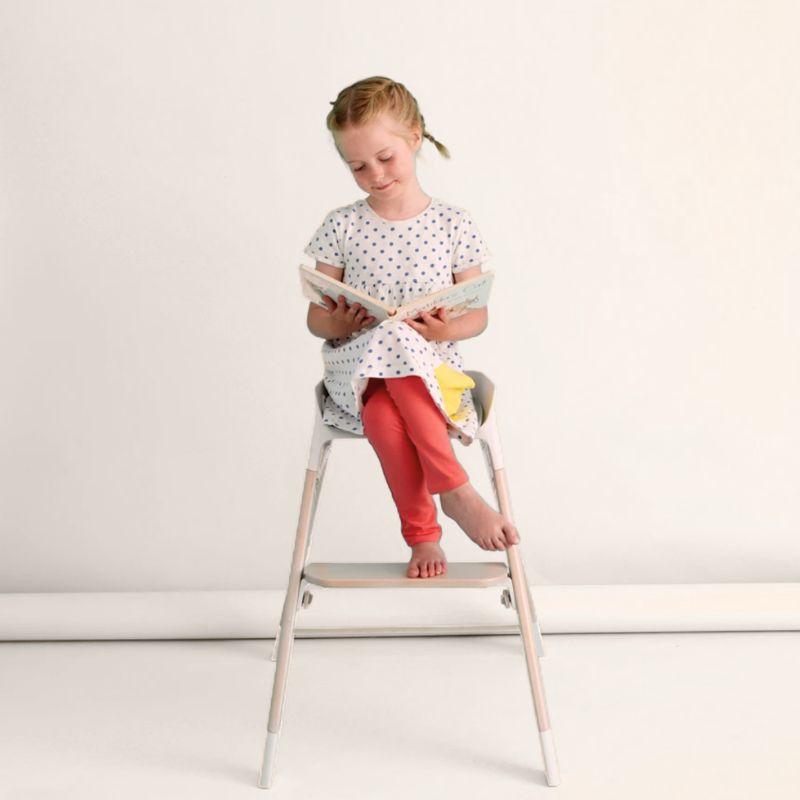 Koo-di Tiny Taster 3-in-1 Highchair | Toddler Chair & Stool | Spring Water