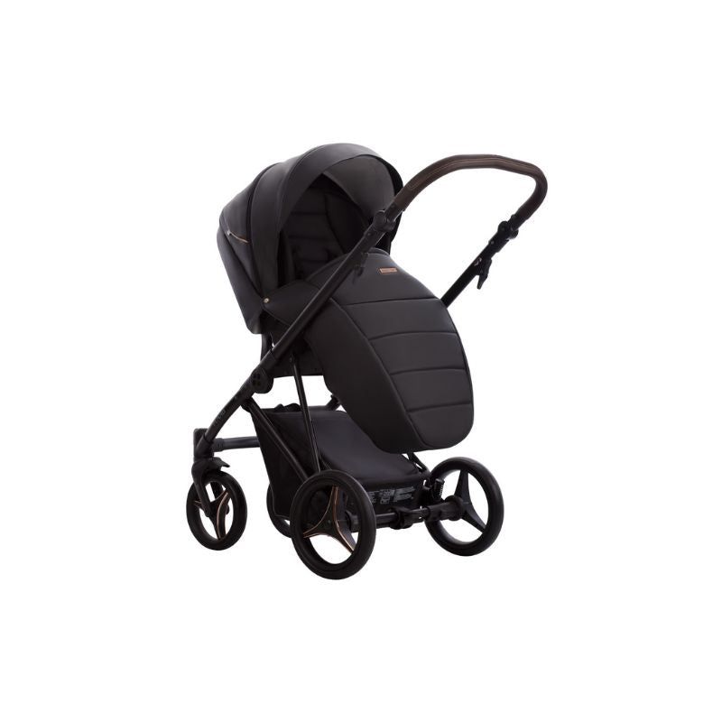 Dark Slate Gray BEBETTO FLAVIO ROYAL PRO 2 in 1 PRAM & PUSHCHAIR - BLACK 06