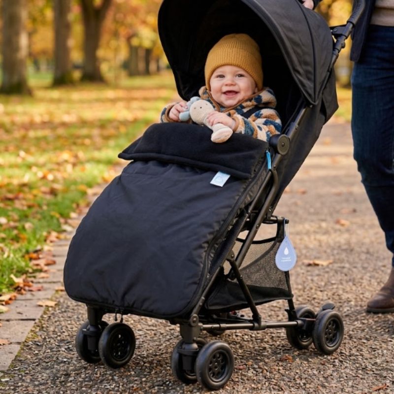 Roma Buggysnuggle Explorer Universal Footmuff | Black