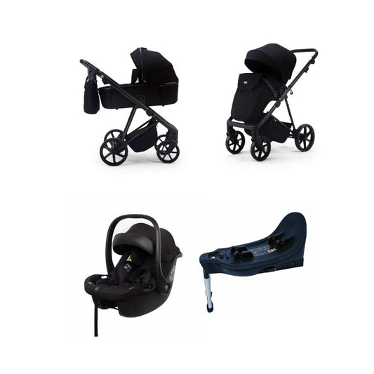 Mee-go Milano Natura All in One Travel System + Isofix Base - Carbon
