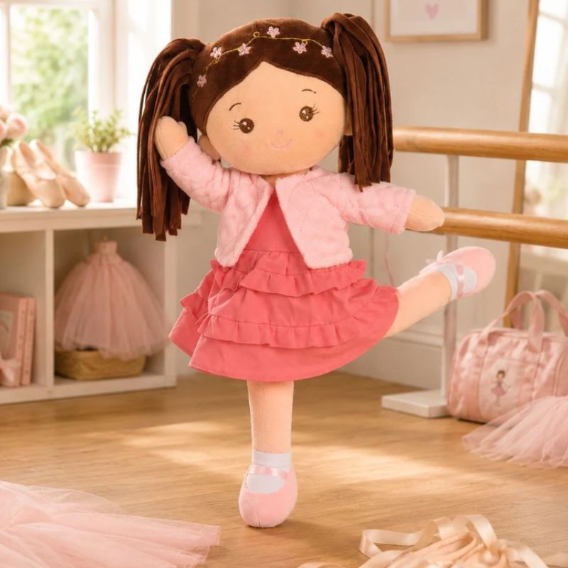 Roma Annie Rag Doll 40cm | Soft Baby Doll From Birth