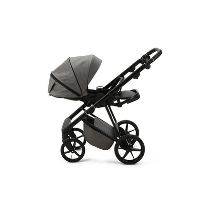 Dark Slate Gray MEE-GO MILANO EVO 2 IN 1 PRAM & PUSHCHAIR - SLATE GREY