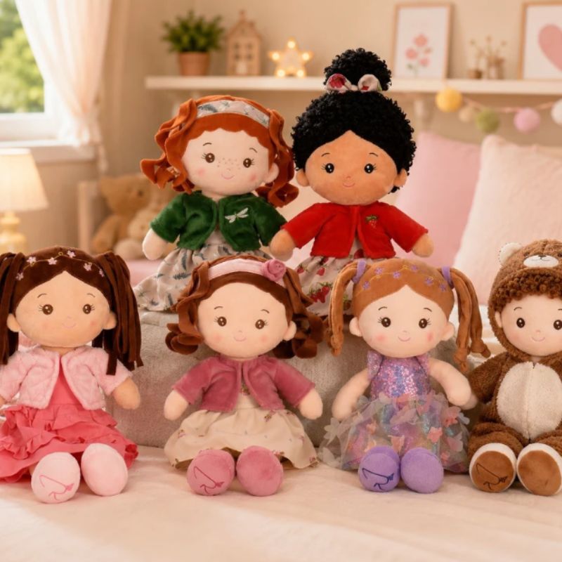 Roma Darcie Rag Doll 40cm | Soft Baby Doll From Birth