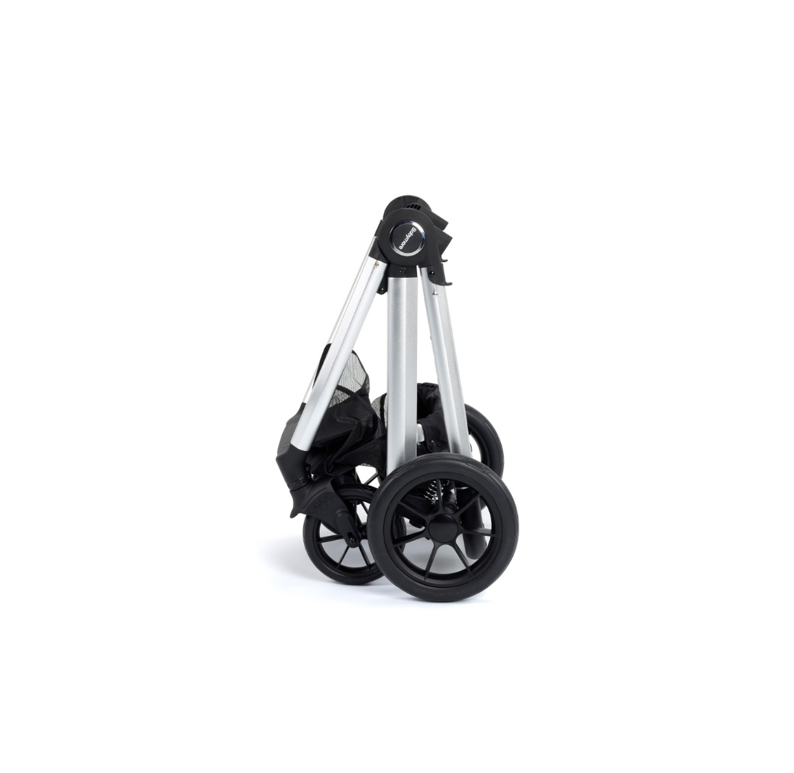 Babymore Memore V2 3 in 1 Travel System + Coco Car Seat - Black Chrome