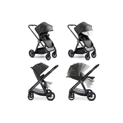 Babymore Memore V2 Travel System 13 Piece Coco with Base - Black