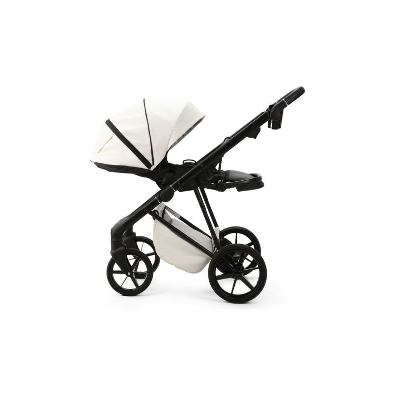 Dark Slate Gray MEE-GO MILANO EVO 2 IN 1 PRAM & PUSHCHAIR - PEARL WHITE