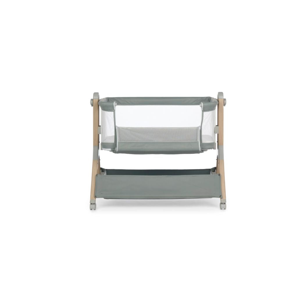 Obaby Cloud Bedside Crib – Sage | Adjustable Bedside Sleeper & Newborn Crib with Mattress (Copy)