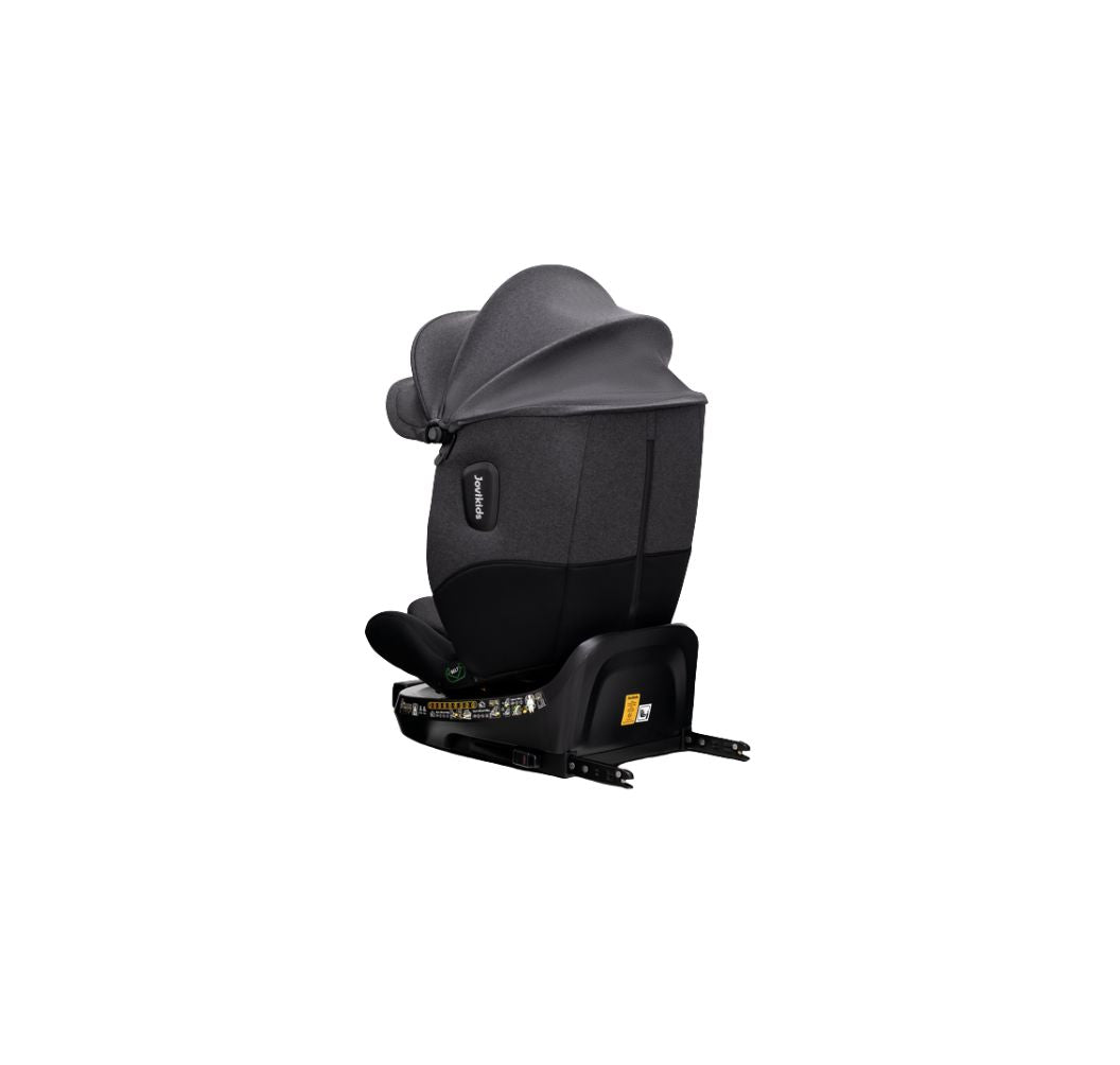 Jovikids Ranger 2 i-Size 360° Rotating Car Seat with Canopy – 40-150cm All-in-One ISOFIX Car Seat