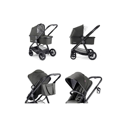 Babymore Memore V2 Travel System 13 Piece Coco with Base - Black