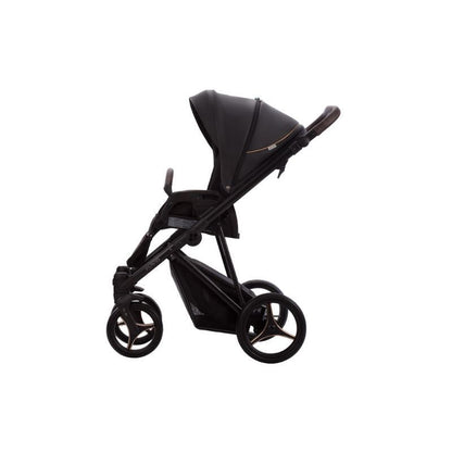 Black BEBETTO FLAVIO ROYAL PRO 2 in 1 PRAM & PUSHCHAIR - BLACK 06